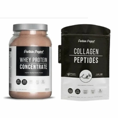 COMBO COLLAGEN PEPTIDES + WHEY PROTEIN CONCENTRATE PROTEIN PROJECT - comprar online