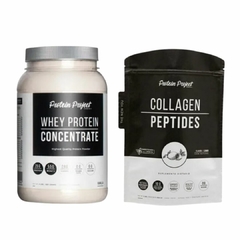 COMBO COLLAGEN PEPTIDES + WHEY PROTEIN CONCENTRATE PROTEIN PROJECT