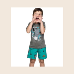 Pijama Curto Infantil Verão Menino Elian