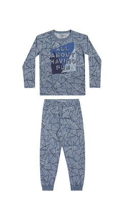 Pijama Longo Infantil Menino - comprar online