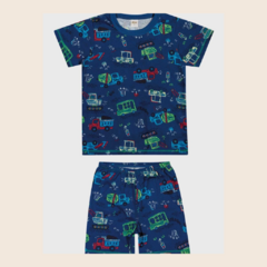 Pijama Curto Infantil Menino Elian 12062