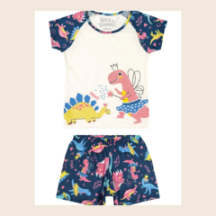 Pijama Brilha no Escuro Curto Infantil Menina 13003 - comprar online