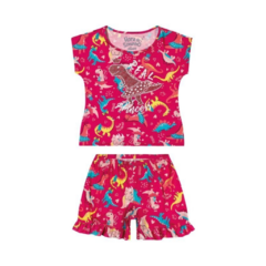 Pijama Brilha no Escuro Curto Infantil Menina Elian 13005 - comprar online