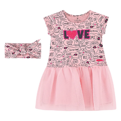 Vestido Infantil Verão Elian 172845 - Marinize Store - Moda Infantil