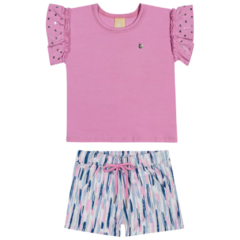 Conjunto Infantil Verão Menina Colorittá 173409