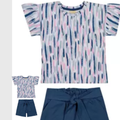 Conjunto Infantil Verão Menina Colorittá 173414 - comprar online