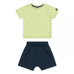 Conjunto Infantil Verão Malha Menino Elian 173464 - comprar online