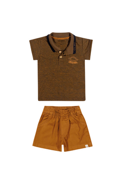 Conjunto Polo Infantil Verão Menino Colorittá 173471 - comprar online