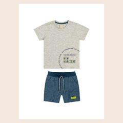 Conjunto Infantil Verão Menino Colorittá 173481 - comprar online