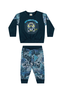 Conjunto Moletom Menino Elian - Marinize Store