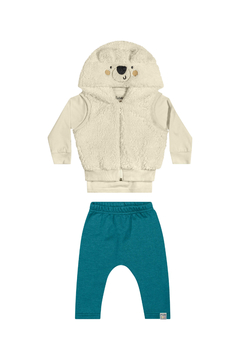 Conjunto Moletom 3 Peças Infantil Elian - Marinize Store