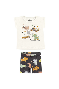 Conjunto Infantil Verão Menina Elian 211286 - comprar online