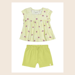 Conjunto Infantil Verão Menina Elian 211475 - Marinize Store - Moda Infantil