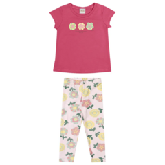 Conjunto Infantil Verão Menina Elian 231982 - Marinize Store - Moda Infantil