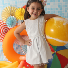 VESTIDO INFANTIL BATIZADO PD-242