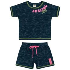 Conjunto Infantil Verão Menina Elian 251552 - comprar online