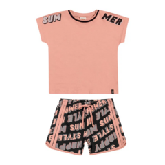 Conjunto Infantil Verão Menina Elian 251557 na internet