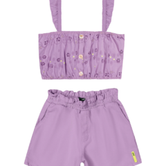 Conjunto Infantil Verão Menina Beats Elian 271344 - comprar online