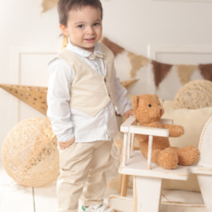 CONJUNTO INFANTIL MENINO BATIZADO PD-213