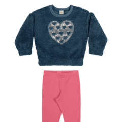 Conjunto Infantil Menina Inverno Elian 231764 - comprar online