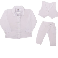 CONJUNTO INFANTIL MENINO BATIZADO PD-212 - comprar online