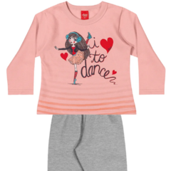 Conjunto Infantil Menina Inverno Elian 231473