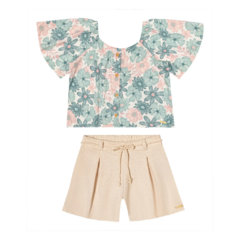 Conjunto Infantil Verão Menina Colorittá 75146 - Marinize Store - Moda Infantil