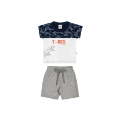 Conjunto Infantil Verão em Malha Menino Elian 20847 - comprar online