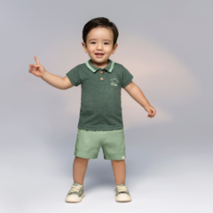 Conjunto Polo Infantil Verão Menino Colorittá 173471