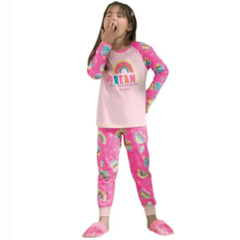 Pijama Longo Infantil Menina