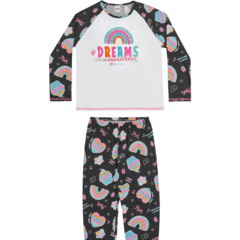 Pijama Longo Infantil Menina - comprar online