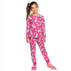 Pijama Longo Infantil Menina