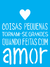 OPA STENCIL 1754 - 15X20 - Frase Com Amor