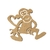 APLIQUE MACACO 7cm MDF