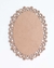 PLACA OVAL TRABALHADA LISA 15CM N 6