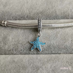 Berloque Estrela do Mar Azul - comprar online