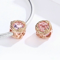 Berloque Cristal Rose Pink na internet