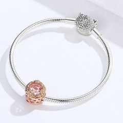 Berloque Cristal Rose Pink - comprar online