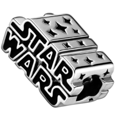 Berloque Logotipo Star Wars - Prata - comprar online