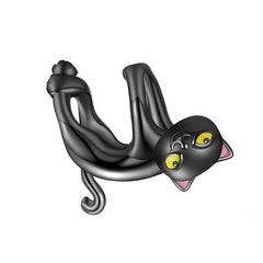 Berloque Separador Gato Preto - comprar online