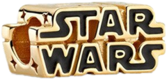 Berloque Logotipo Star Wars - Dourado