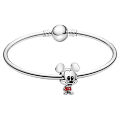 Berloque Baby Mickey - Asttery® | Berloques, Braceletes, Separadores| Prata 925