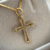 Pingente Cruz Cravejada Ouro 18k - comprar online