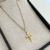 Pingente Crucifixo Ouro 18k ref650 - comprar online