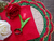 Porta guardanapo Tulipa (silicone) em argola de madeira - loja online