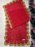 Trilho de mesa croche Renda Luxo vermelho e dourado - comprar online