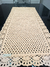 Trilho de mesa em crochê Floratta salmão claro - comprar online