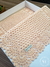 Trilho de mesa em crochê Floratta salmão claro - loja online