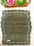 Imagem do Trilho de mesa croche Floratta verde militar