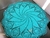 Imagem do Toalha de mesa espiral abacaxi croche verde tiffany